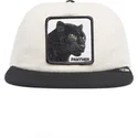 svart-och-vit-platt-keps-snapback-panter-black-panther-stealth-explorer-the-farm-flats-fran-goorin-bros