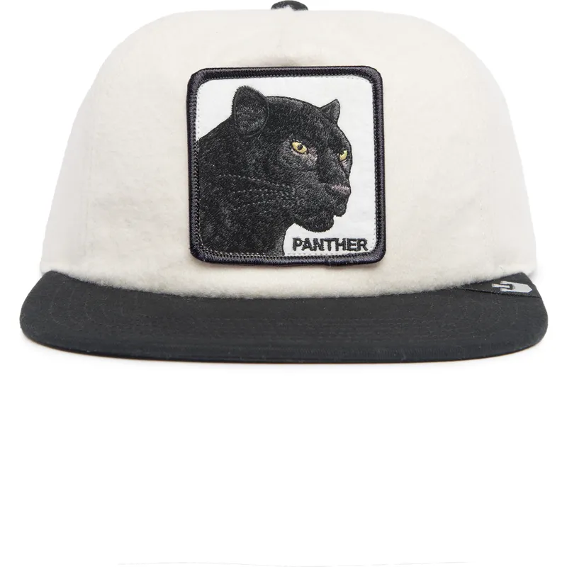 vit-och-svart-platt-snapback-keps-panter-black-panther-stealth-explorer-the-farm-flats-fran-goorin-bros