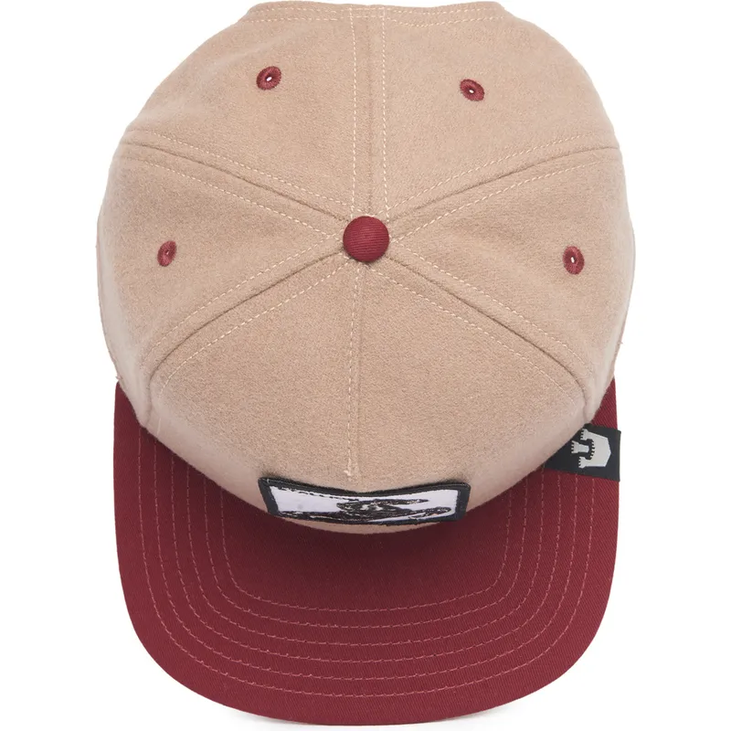cepice-rovna-hneda-snapback-caballo-stallion-free-rider-the-farm-flats-the-farm-de-goorin-bros