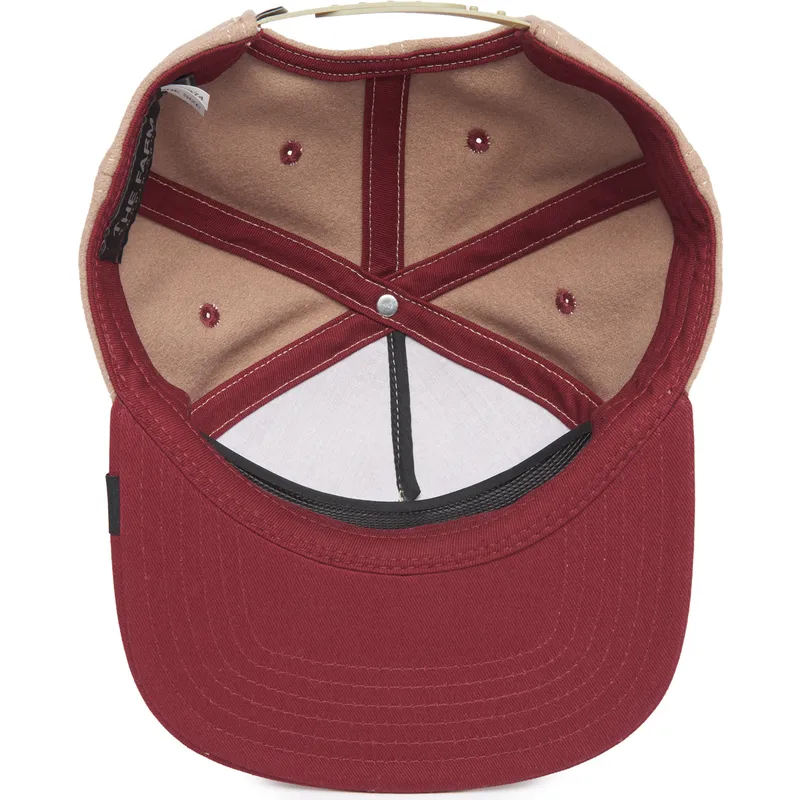 cepice-rovna-hneda-snapback-caballo-stallion-free-rider-the-farm-flats-the-farm-de-goorin-bros