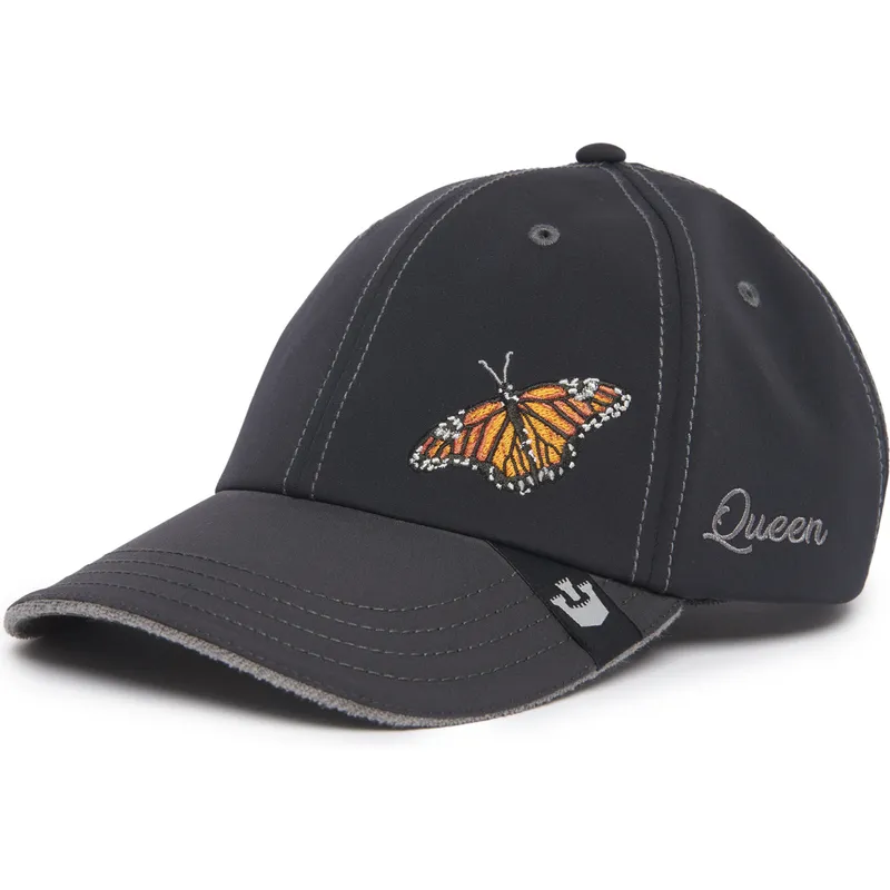 cepice-zaoblena-cerna-nastavitelny-pasek-mariposa-long-live-the-queen-the-farm-lady-balls-the-farm-de-goorin-bros