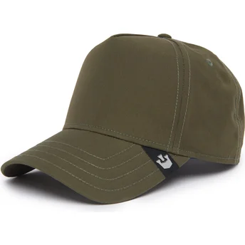 Grön böjd snapback-keps The Farm Nude från Goorin Bros.