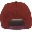 rote-gebogene-snapback-kappe-the-farm-nude-von-goorin-bros