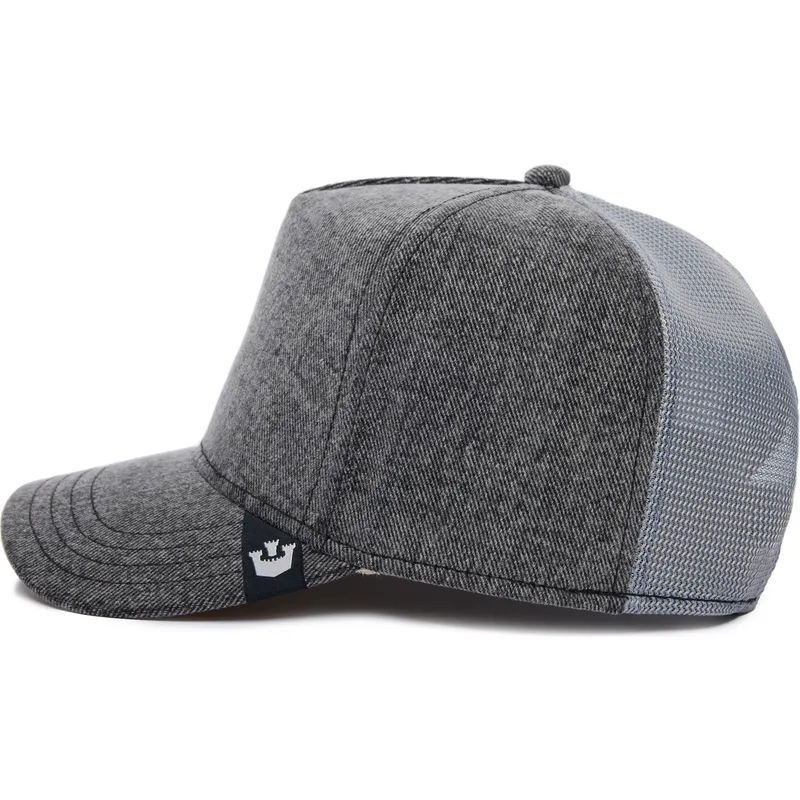 goorin-bros-the-farm-nude-denim-graue-snapback-kappe-mit-gebogenem-schirm
