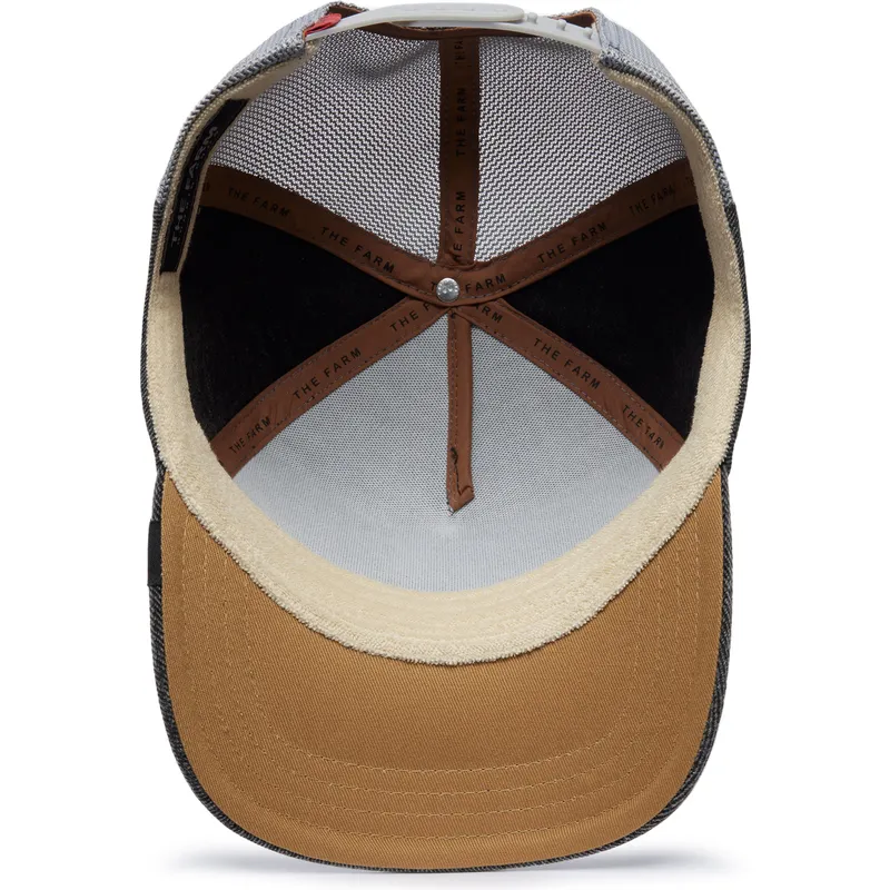 cepice-zaoblena-seda-snapback-the-farm-nude-denim-the-farm-goorin-bros cepice-zaoblena-seda-snapback-the-farm-nude-denim-the-farm-goorin-bros