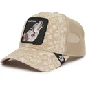 cepice-zaoblena-bezova-snapback-lone-wolf-sign-o-the-times-the-farm-paisley-the-farm-goorin-bros