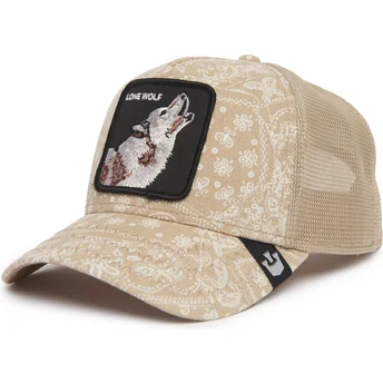 Cap zaoblená beige snapback The Farm de Goorin Bros.