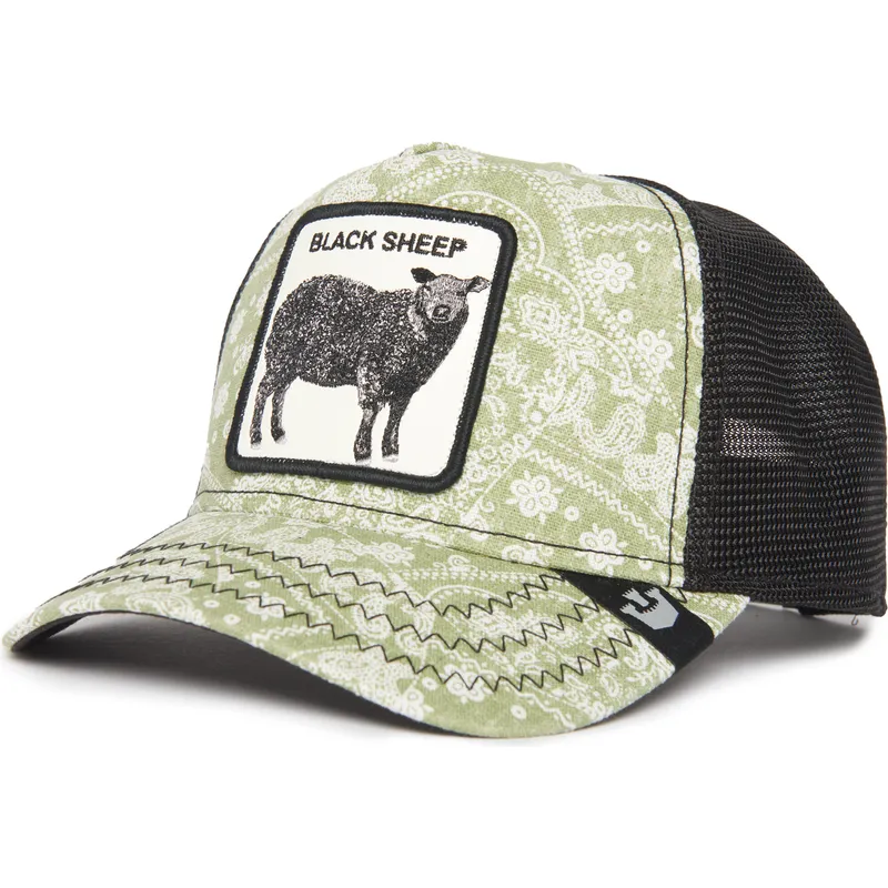 cepice-zaoblena-zelena-snapback-black-sheep-parade-the-farm-paisley-the-farm-goorin-bros