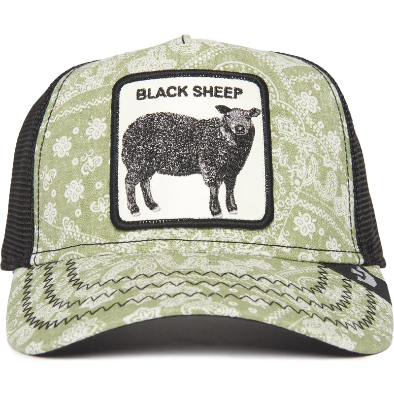 cepice-zaoblena-zelena-snapback-black-sheep-parade-the-farm-paisley-the-farm-goorin-bros