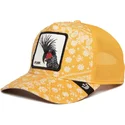 cepice-zaoblena-zluta-snapback-punk-spray-paint-arch-the-farm-paisley-the-farm-goorin-bros
