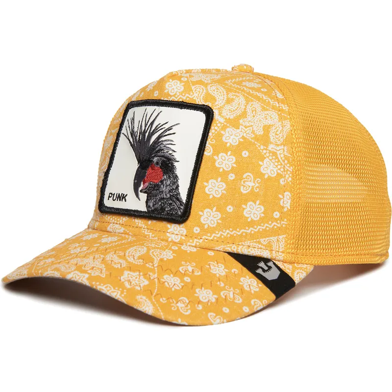 cepice-zaoblena-zluta-snapback-punk-spray-paint-arch-the-farm-paisley-the-farm-goorin-bros cepice-zaoblena-zluta-snapback-punk-spray-paint-arch-the-farm-paisley-the-farm-goorin-bros