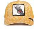 cepice-zaoblena-zluta-snapback-punk-spray-paint-arch-the-farm-paisley-the-farm-goorin-bros