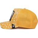 cepice-zaoblena-zluta-snapback-punk-spray-paint-arch-the-farm-paisley-the-farm-goorin-bros