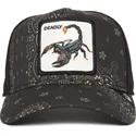 trucker-cap-schwarz-skorpion-deadly-diamonds-and-pearls-the-farm-paisley-von-goorin-bros