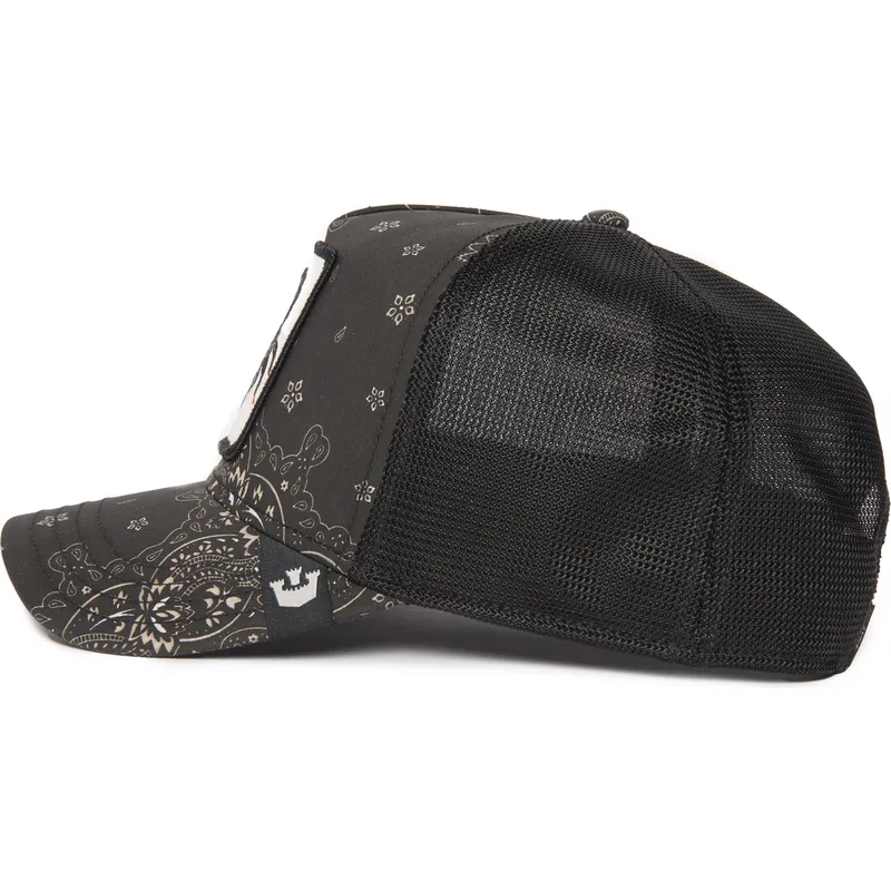 cepice-zaoblena-cerna-snapback-deadly-diamonds-and-pearls-the-farm-paisley-the-farm-goorin-bros