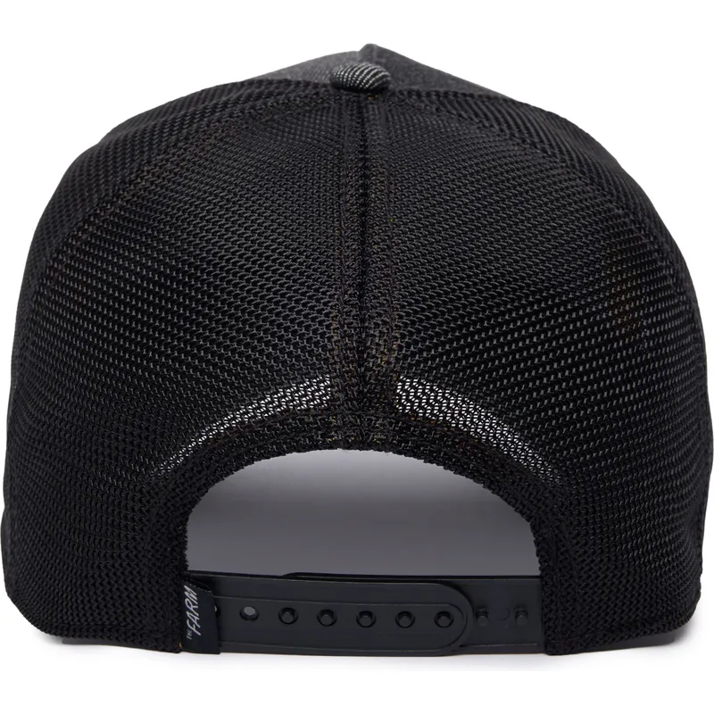 cepice-zaoblena-cerna-snapback-silky-cock-the-farm-silky-roots-the-farm-goorin-bros