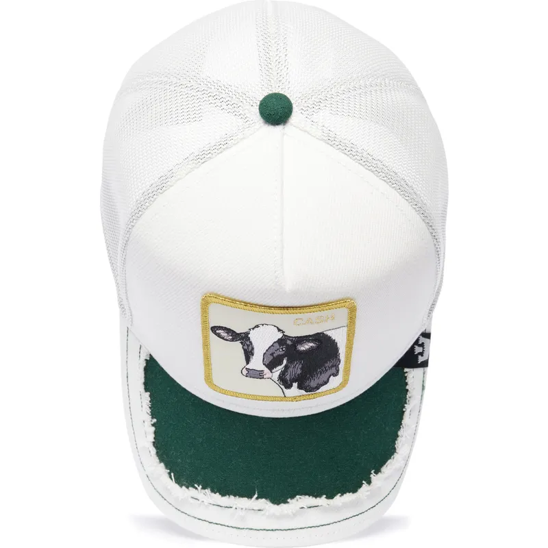cepice-zaoblena-bila-snapback-cash-silky-cow-the-farm-silky-roots-the-farm-goorin-bros cepice-zaoblena-bila-snapback-cash-silky-cow-the-farm-silky-roots-the-farm-goorin-bros