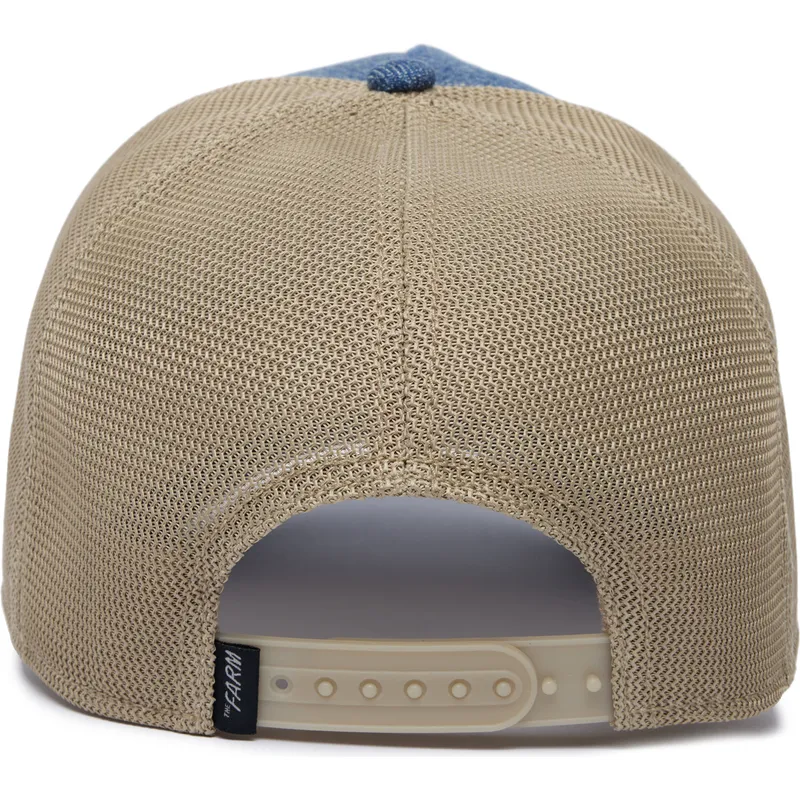 cepice-zaoblena-modra-snapback-tricky-silky-rabbit-the-farm-silky-roots-the-farm-goorin-bros