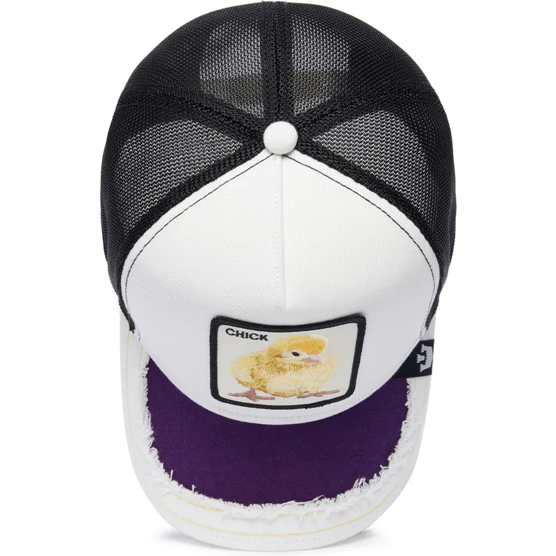 cepice-zaoblena-bila-snapback-silky-chick-the-farm-silky-roots-the-farm-goorin-bros