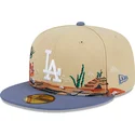 los-angeles-dodgers-mlb-59fifty-team-landscape-braun-blaue-flat-cap-von-new-era