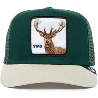 Čepice zaoblená žádné zvíře zelená snapback ciervo Stag The Farm Premium The Farm de Goorin Bros.