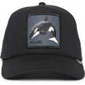 cepice-zaoblena-cerna-snapback-killer-whale-100-the-farm-all-over-canvas-the-farm-goorin-bros