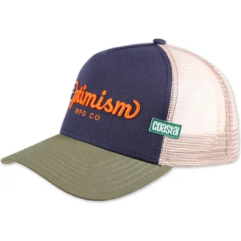 Čepice zaoblená vícebarevná snapback Optimism Co HFT Coastal