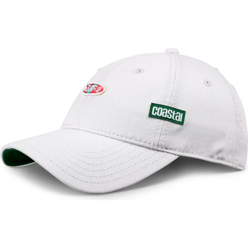 graue-verstellbare-curved-cap-surfsup-von-coastal