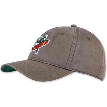 Cap zaoblená green adjustable strap Coastal