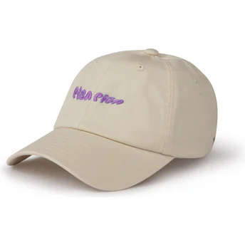 Cap zaoblená beige adjustable strap Pica Pica