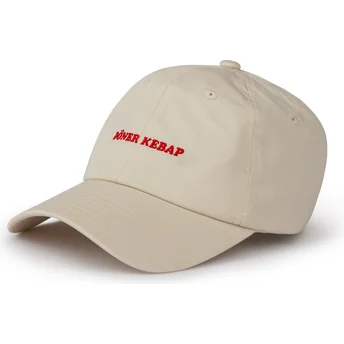 Beige verstellbare Curved Cap Döner Kebap von Pica Pica