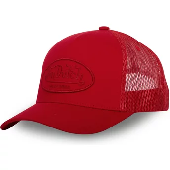 Von Dutch LOF CB A5 Red Trucker Hat