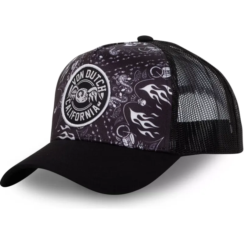 cepice-zaoblena-zadne-zvire-cerna-snapback-ban-ct-von-dutch