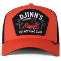 cepice-zaoblena-oranzova-snapback-do-nothing-club-hft-dnc-sloth-djinns