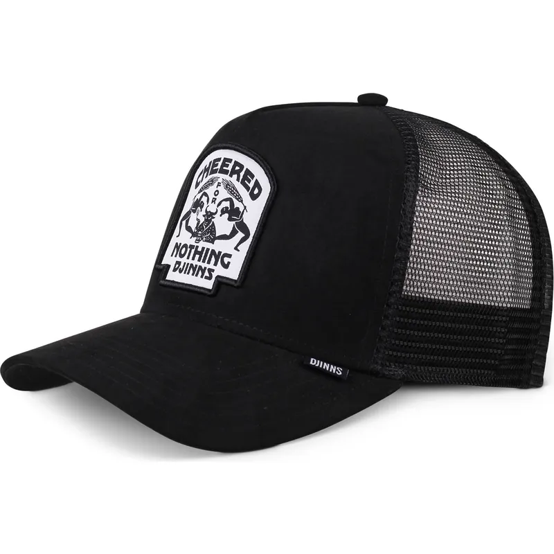 cepice-zaoblena-cerna-snapback-hft-cheered-bull-djinns