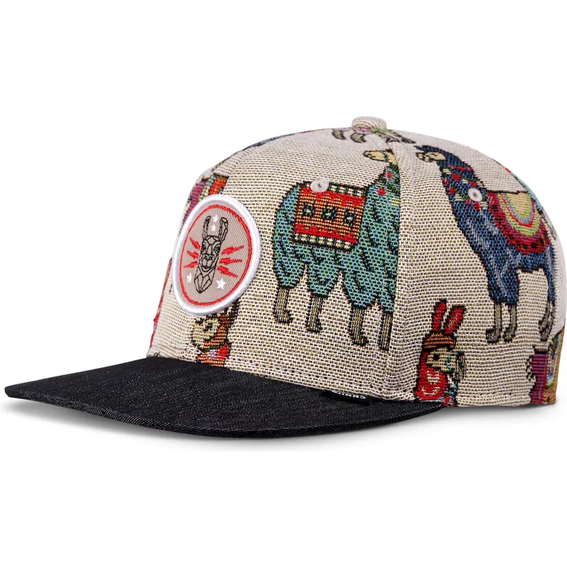 cepice-zaoblena-bezova-snapback-lama-linen-djinns