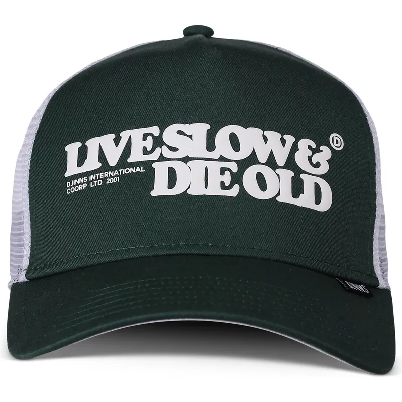 cepice-zaoblena-zadne-zvire-zelena-snapback-live-slow-die-old-hft-lsdo-djinns