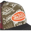 cap-zaoblena-green-snapback-von-dutch