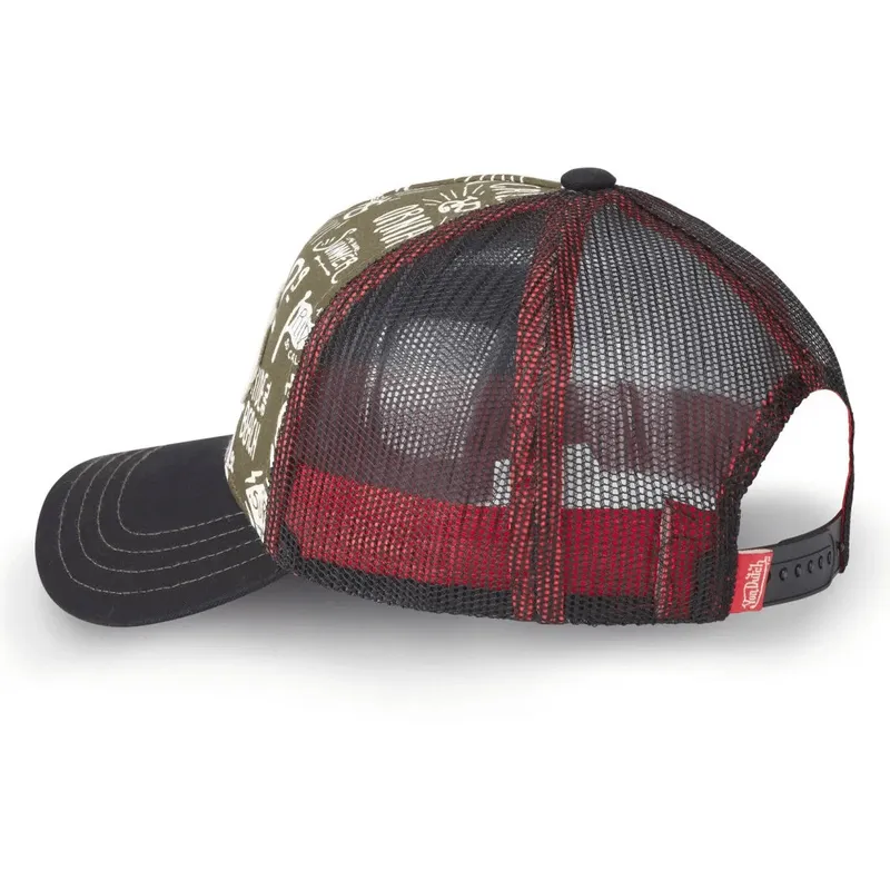 cap-zaoblena-green-snapback-von-dutch