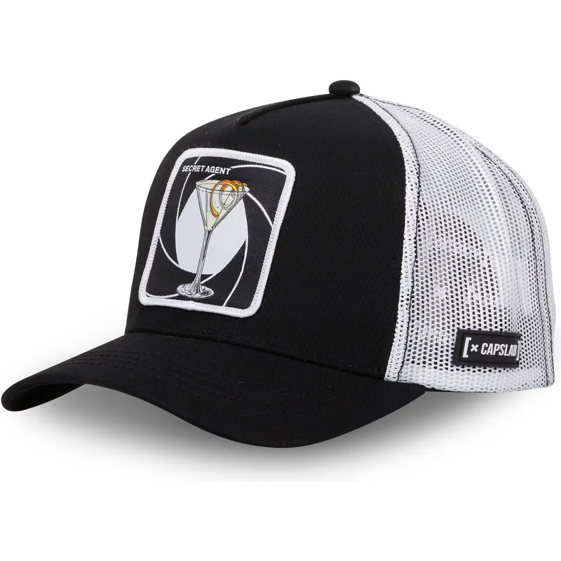 schwarz-weisse-trucker-kappe-martini-secret-agent-sec-cocktails-von-capslab