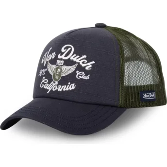 Cap zaoblená gray snapback Von Dutch