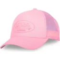 cepice-zaoblena-zadne-zvire-ruzova-snapback-log03-von-dutch