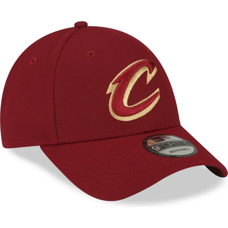 cap-zaoblena-red-adjustable-strap-9forty-the-league-cleveland-cavaliers-nba-new-era