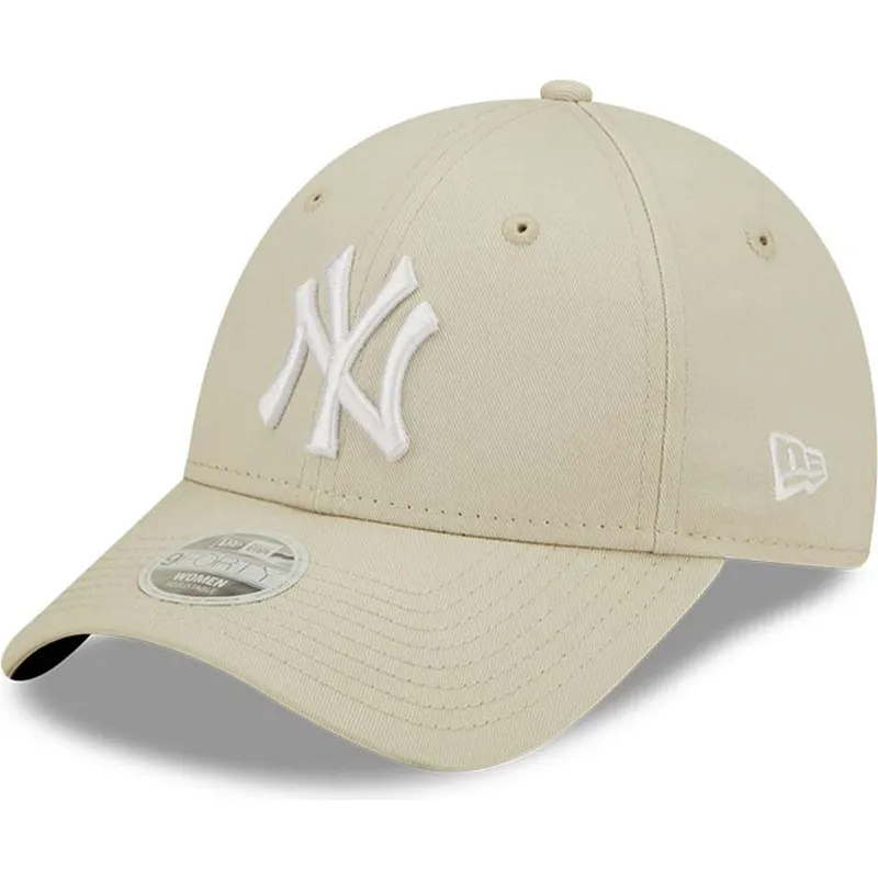 cap-zaoblena-beige-adjustable-strap-9forty-league-essential-new-york-yankees-mlb-new-era cap-zaoblena-beige-adjustable-strap-9forty-league-essential-new-york-yankees-mlb-new-era