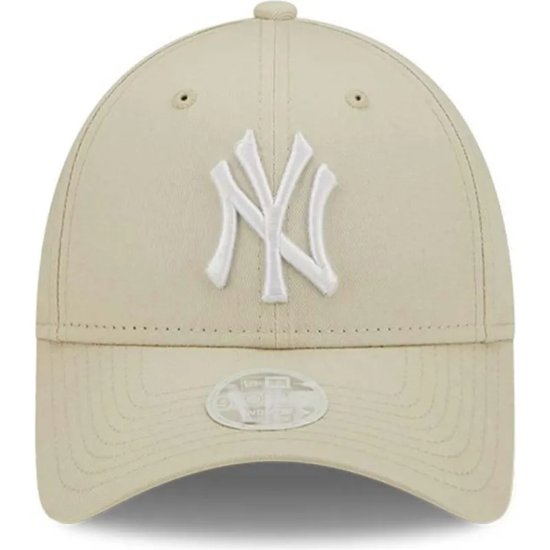 cap-zaoblena-beige-adjustable-strap-9forty-league-essential-new-york-yankees-mlb-new-era cap-zaoblena-beige-adjustable-strap-9forty-league-essential-new-york-yankees-mlb-new-era