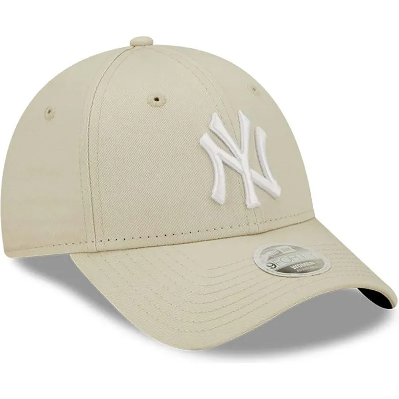 cap-zaoblena-beige-adjustable-strap-9forty-league-essential-new-york-yankees-mlb-new-era cap-zaoblena-beige-adjustable-strap-9forty-league-essential-new-york-yankees-mlb-new-era