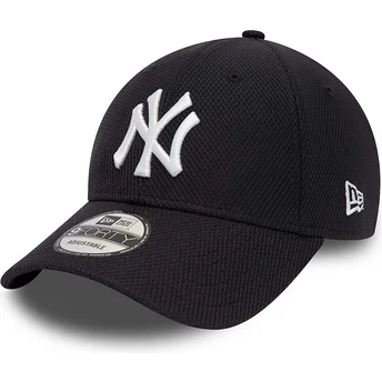 Čepice zaoblená námořnická modrá nastavitelný pásek 9FORTY Diamond Era Essential New York Yankees MLB New Era