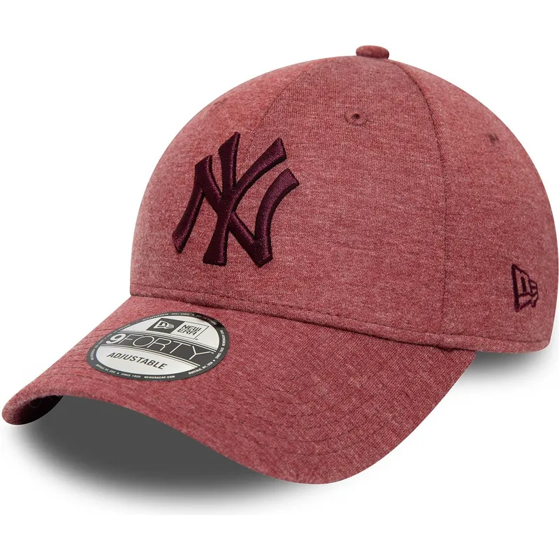 cepice-zaoblena-cervena-nastavitelny-9forty-jersey-essential-new-york-yankees-mlb-new-era cepice-zaoblena-cervena-nastavitelny-9forty-jersey-essential-new-york-yankees-mlb-new-era
