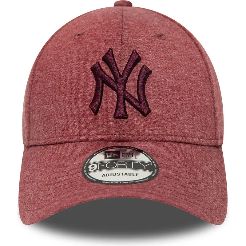 cepice-zaoblena-cervena-nastavitelny-9forty-jersey-essential-new-york-yankees-mlb-new-era cepice-zaoblena-cervena-nastavitelny-9forty-jersey-essential-new-york-yankees-mlb-new-era