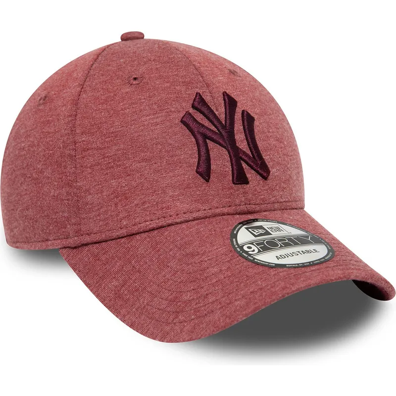 cepice-zaoblena-cervena-nastavitelny-9forty-jersey-essential-new-york-yankees-mlb-new-era cepice-zaoblena-cervena-nastavitelny-9forty-jersey-essential-new-york-yankees-mlb-new-era